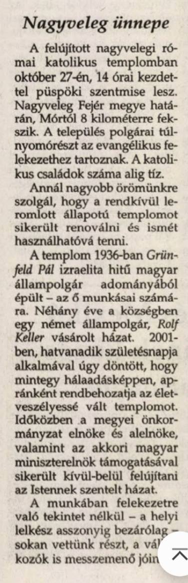 ...lattal és lekiismeretesen végezték munkájukat Fendt János 2002.10.27 Új ember folyóirat. 